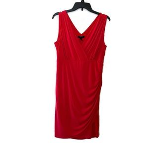 Alfani women’s coral/pink dress size 12 v-neck
